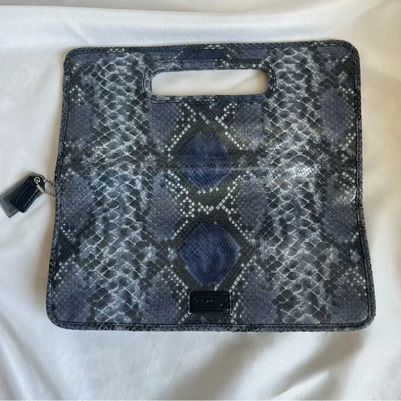 Coach Snake Print Clutch - Picture 2 of 7